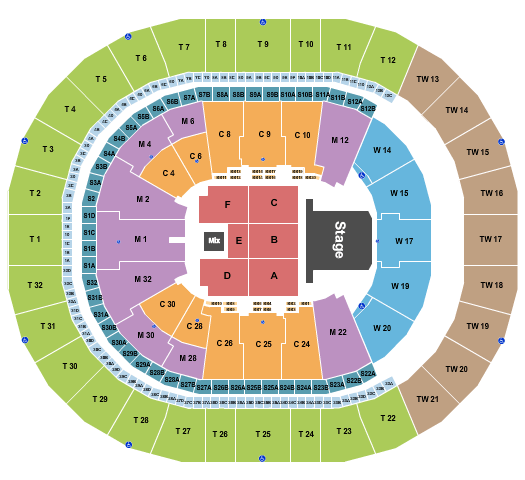 Intuit Dome Jingle Ball Seating Chart